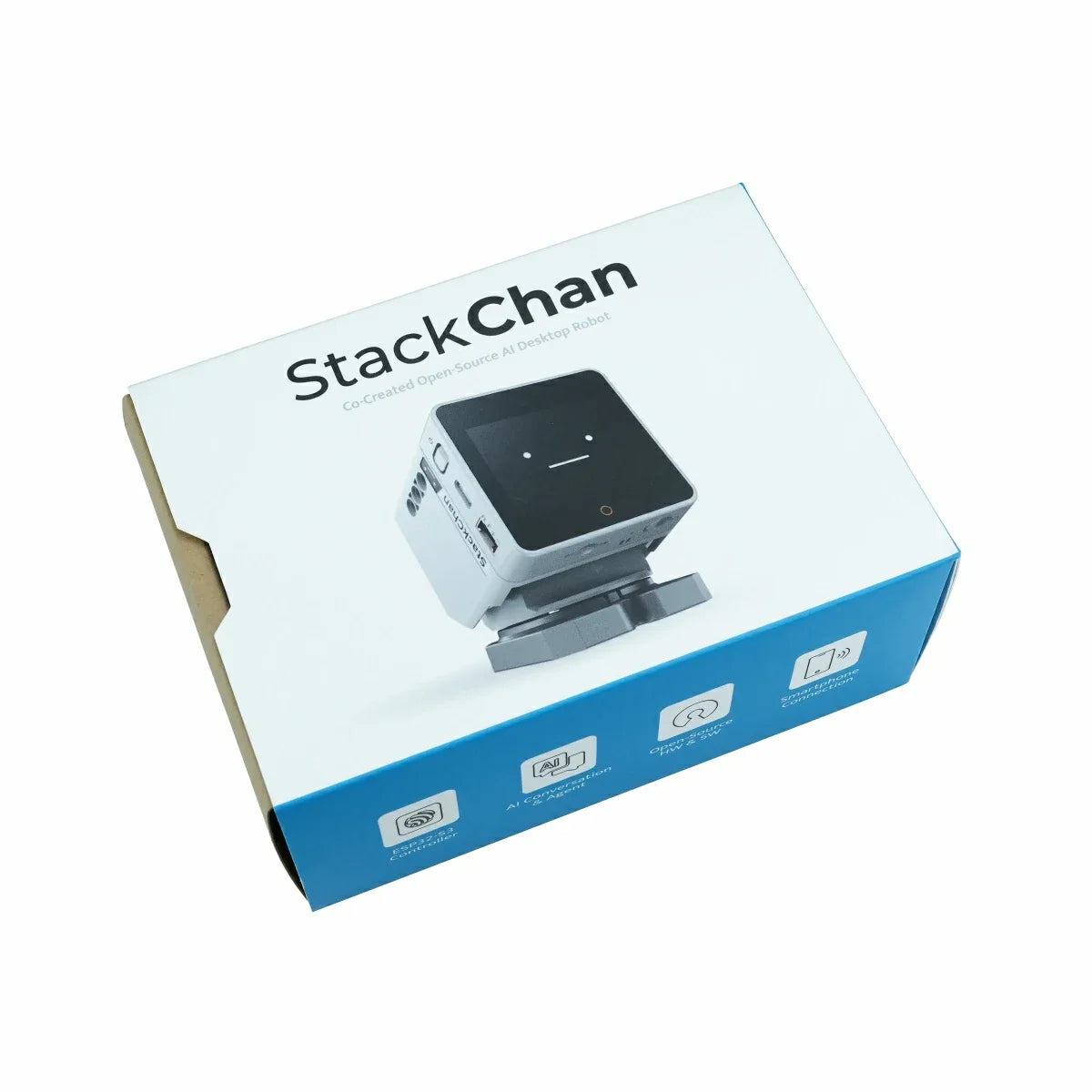 M5Stack Official StackChan: Kawaii Co-Created Open-Source AI Desktop Robot(ESP32-S3)